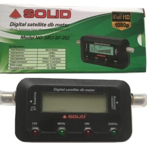 Solid SF-252 Digital Satellite dB Meter
